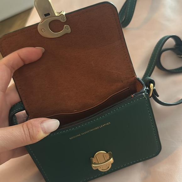 Green Leather Mini Bag - Picture 9 of 9